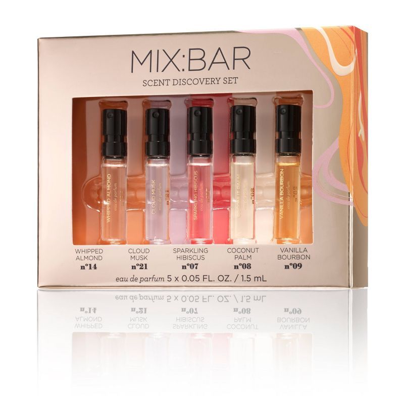 MIX:BAR Eau De Parfum Scent Discovery Set - 5pc - 0.25 fl oz | Target