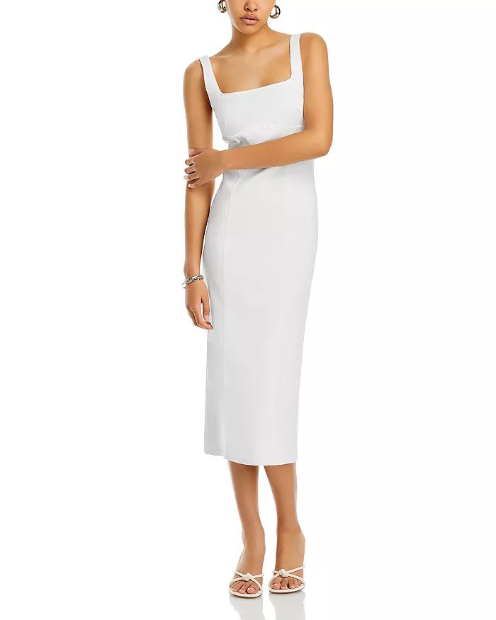 Fitted Denim Midi Dress - 100% Exclusive | Bloomingdale's (US)