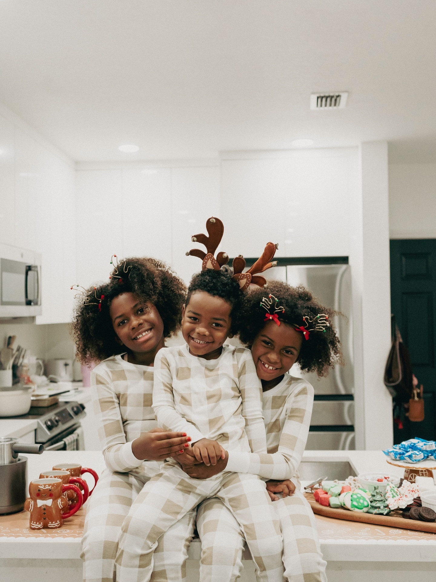 The cutest reindeers Santa could ever ask for… fueled by hot chocolate and holiday snacks 🥹🤶🏽🎄 

#christmastraditions #documentingmotherhood #motherhoodthroughig #holidaymagic #matchingjammies #momvlog

#LTKHoliday #LTKfoodie #LTKmomlife