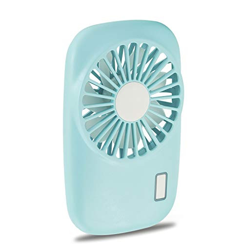 Aluan Handheld Fan Mini Fan Powerful Small Personal Portable Fan Speed Adjustable USB Rechargeable E | Amazon (US)
