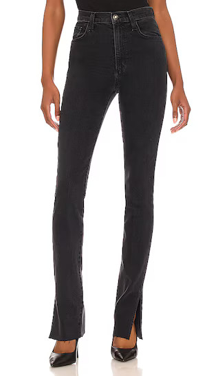 Valentina Super High Rise Tower Jean in Boulder | Revolve Clothing (Global)