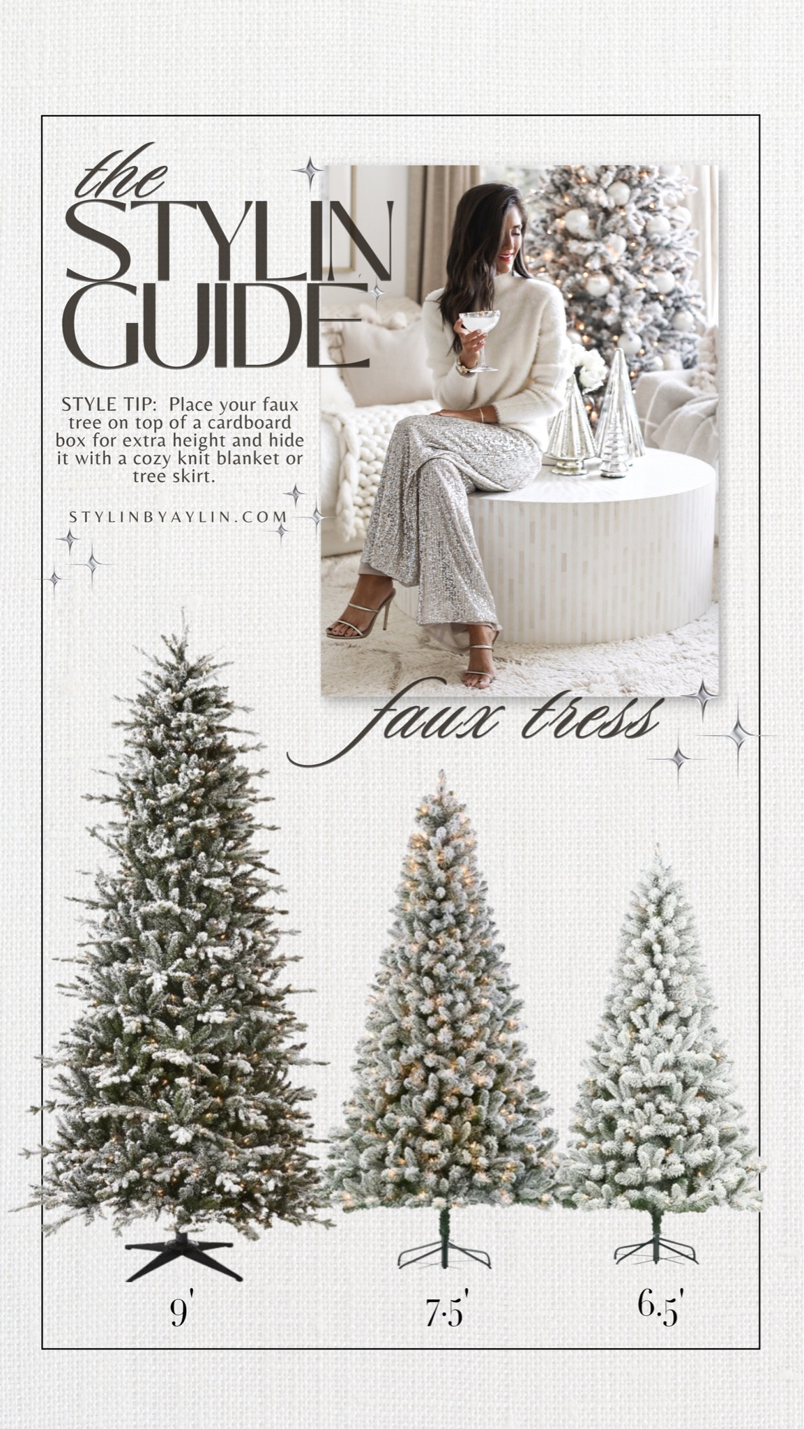 Stylin Guide to Faux Trees. The holidays are almost here! I love being able to re-use our faux Christmas tree year after year.
They tend to sell out super fast so I recommend adding to cart sooner rather than later! #StylinbyAylin

#LTKhome #LTKHolidaySale #LTKSeasonal