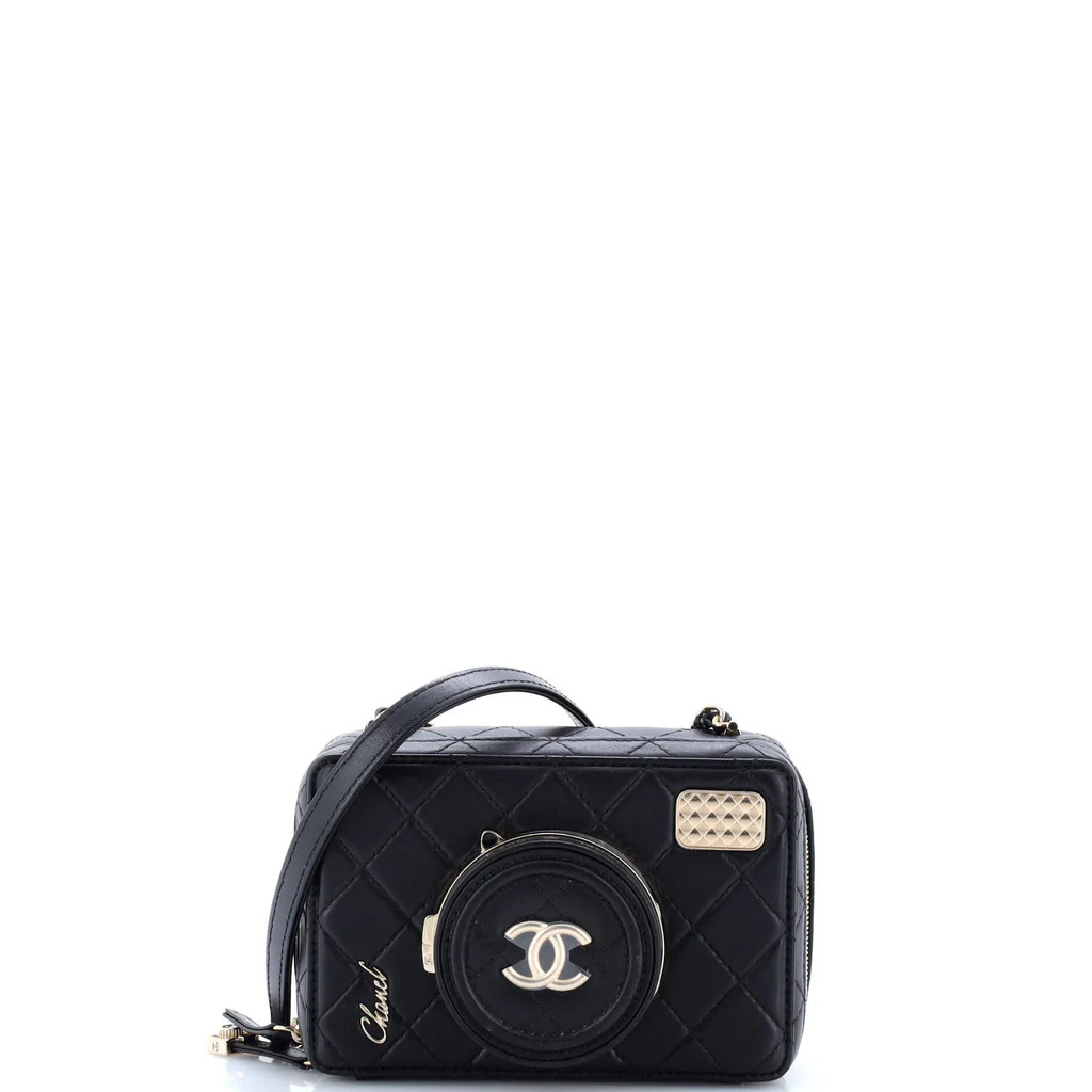 Coco Click Camera Bag Quilted Lambskin | Rebag