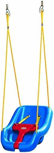 Little Tikes 2-in-1 Snug 'n Secure Swing Blue, 16.30 L x 16.00 W x 17.00 H Inches | Amazon (US)