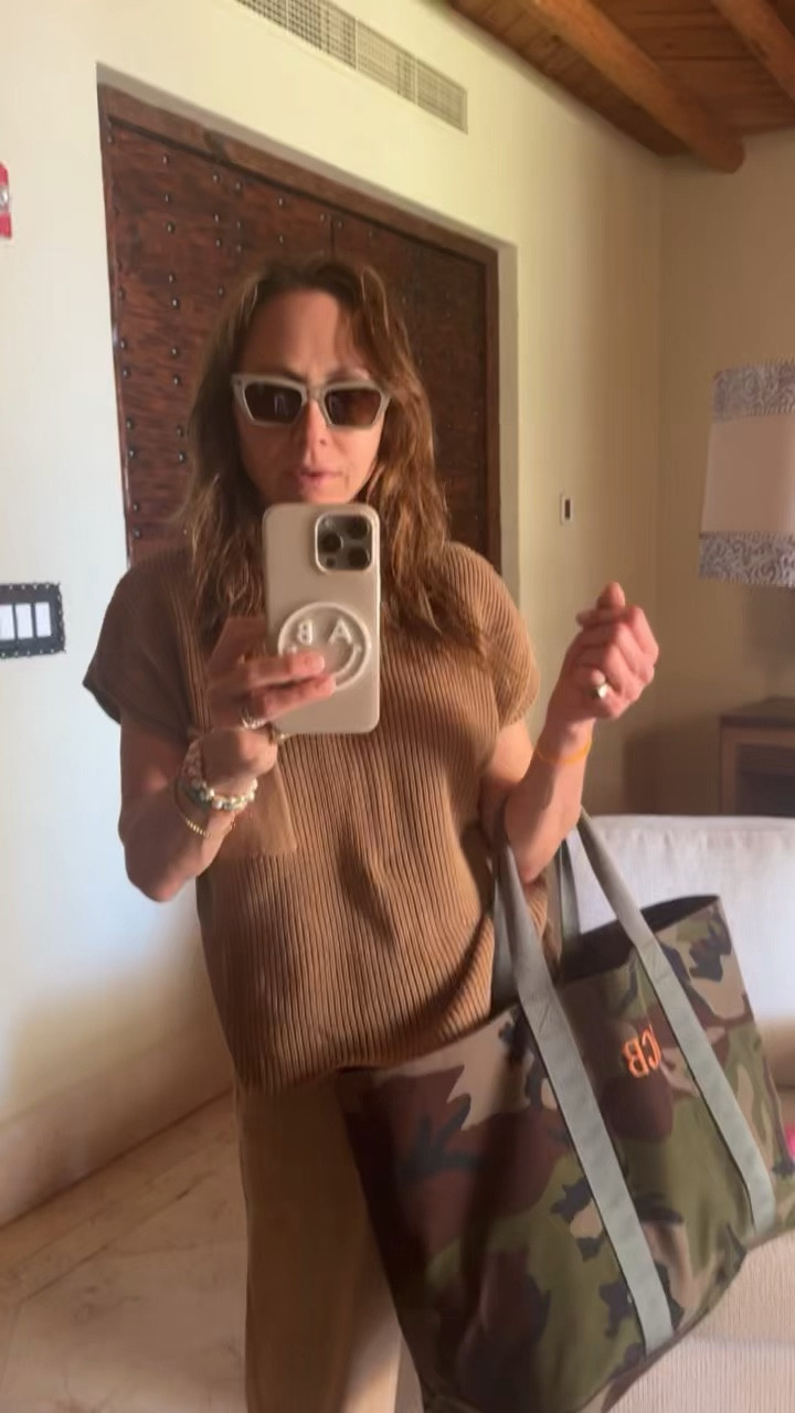 Every vacation itinerary needs a trusty airport outfit. I got this set on Amazon and it was incredibly comfortable! I paired it with my personalized camo tote and slept away my vacation blues in style. ✈️ #AirportLuck #Comfy #ComfySet #2PieceSet #AmazonFind #camo beige #Neutral #Cozy #Travel 

#LTKHoliday #LTKstyletip #LTKtravel