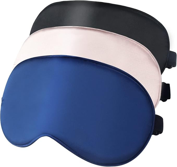 Sleep Mask, Super Soft Eye Masks with Adjustable Strap, Lightweight Comfortable Blindfold, Perfec... | Amazon (US)