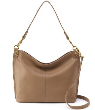 Pier Gold Hardware Convertible Hobo Crossbody Bag | Dillard's