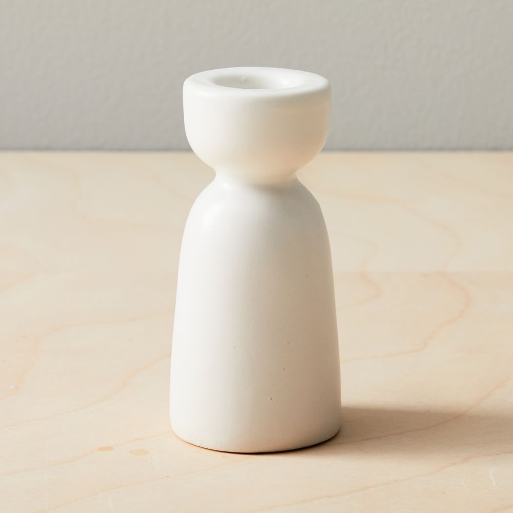 Pure Ceramic Taper Holders | West Elm (US)