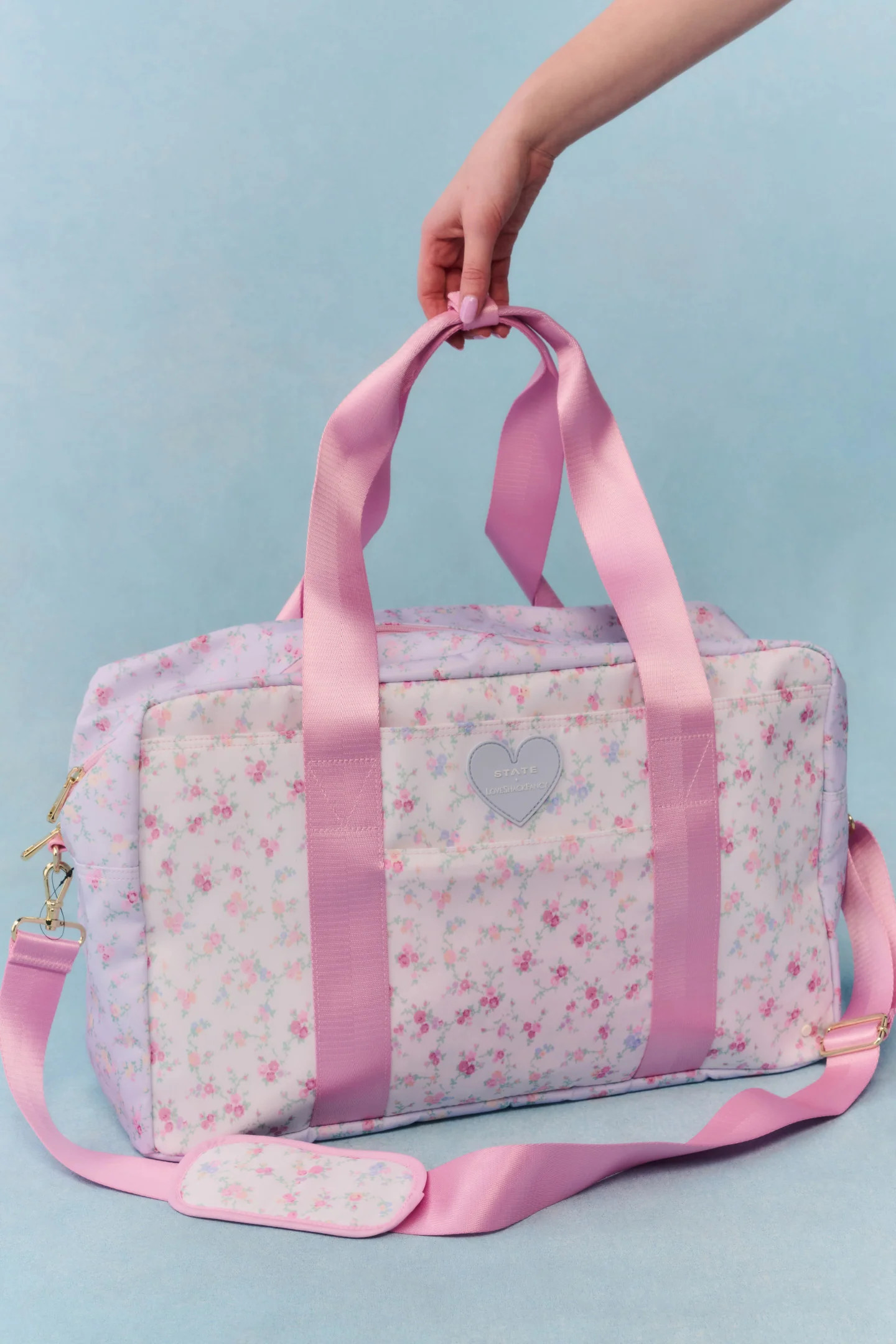STATE x LoveShackFancy Floral Wellington Weekender | LoveShackFancy