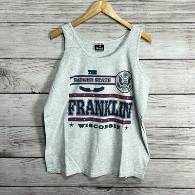 Vintage Signal Sports Franklin Wisconsin Destination Gym Work Out Tank Tee XL  | eBay | eBay US