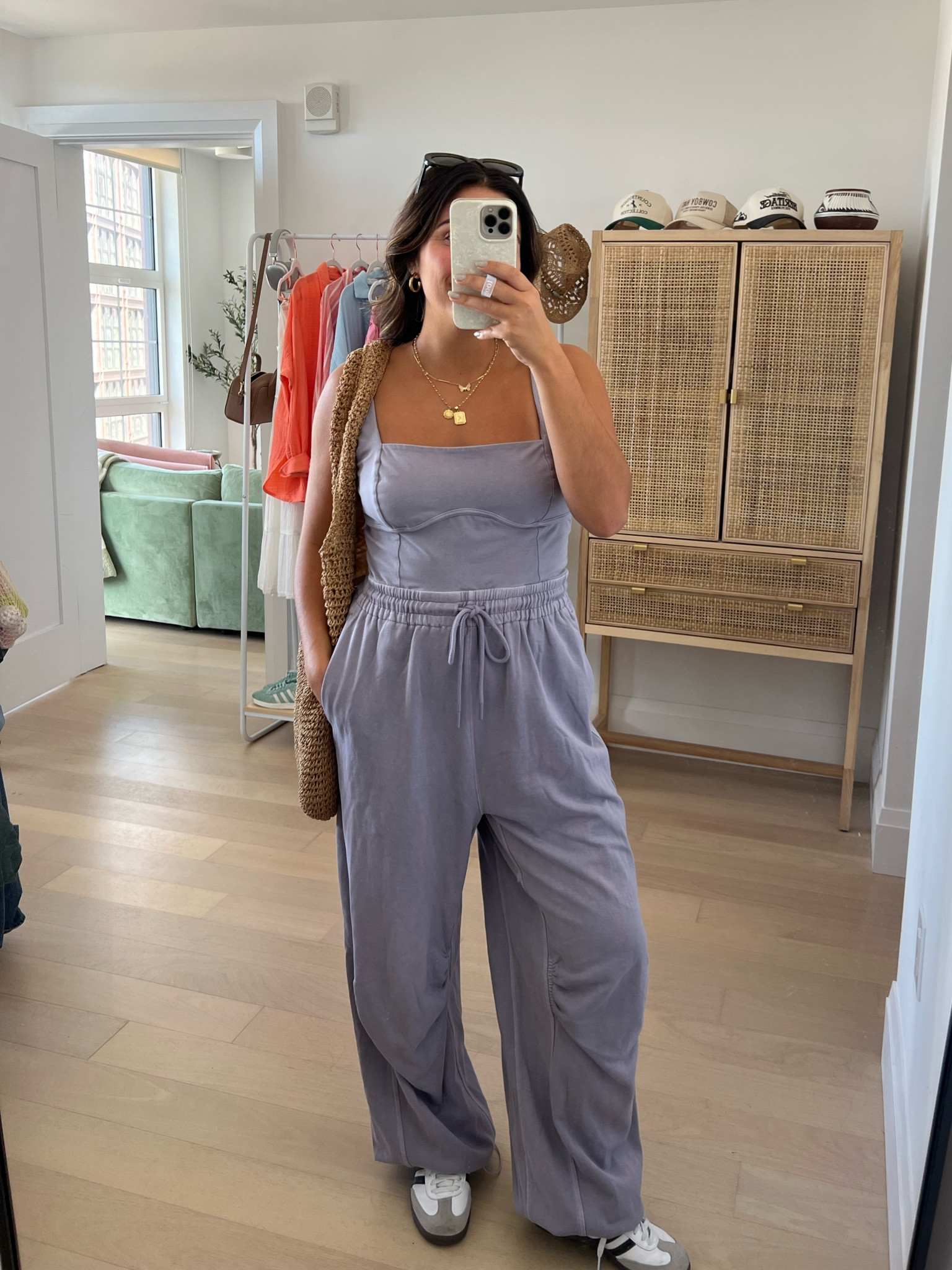Obsessing over this Free people movement jumpsuit! Sooo flattering because the top looks like a corset & the bottom looks like joggers :) I was worried how this would fit with the length since I’m not that tall (5’4) but it’s perfect! You can shorten the legs too bc there a pull tabs on the sides of the pants. 10/10!!

True to size here - M

#LTKSeasonal #LTKFitness #LTKActive