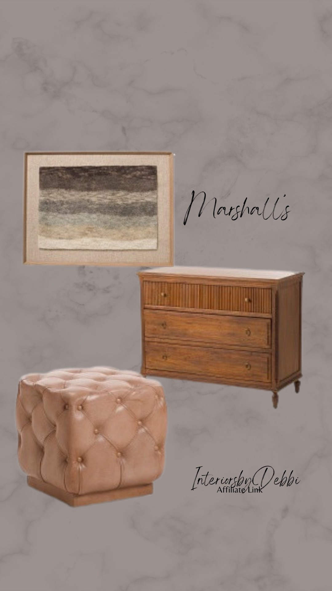 Marshall’s Finds
Framed art, nightstand, ottoman, transitional home, modern decor, amazon find, amazon home, target home decor, mcgee and co, studio mcgee, amazon must have, pottery. barn, Walmart finds, affordable decor, home styling, budget friendly, accessories, neutral decor, home finds, buy new arrival, coming soon, sale alert, high end look for less, Amazon favorites, Target finds, cozy, modern, earthy, transitional, luxe, romantic, home decor, budget friendly decor #marshalls