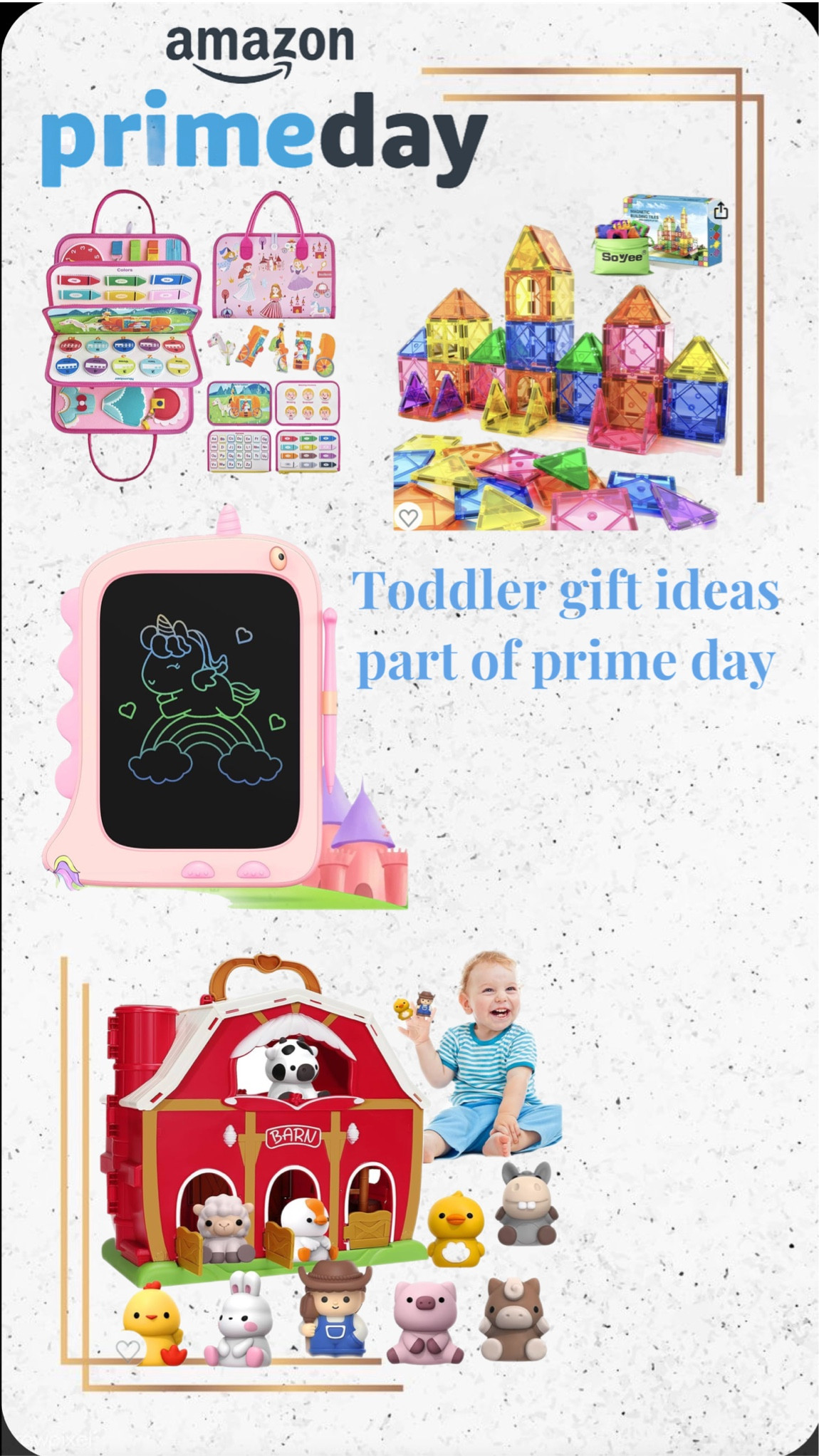 Toddler finds on prime day sale! #toddler #toddlermom 

#LTKkids #LTKGiftGuide #LTKxPrime