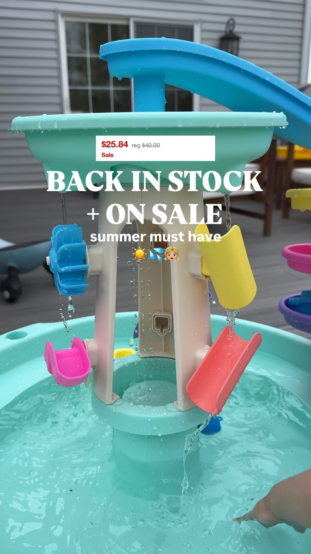 The cutest water table from last summer is back and on major sale! ☀️👀 Outdoor favorite from @Target to keep your kids entertained + cool

#LTKmomlife #LTKKids #LTKSeasonal