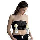 Medela Easy Expression Hands Free Pumping Bra, Black, Small, Comfortable and Adaptable with No-Slip  | Amazon (US)
