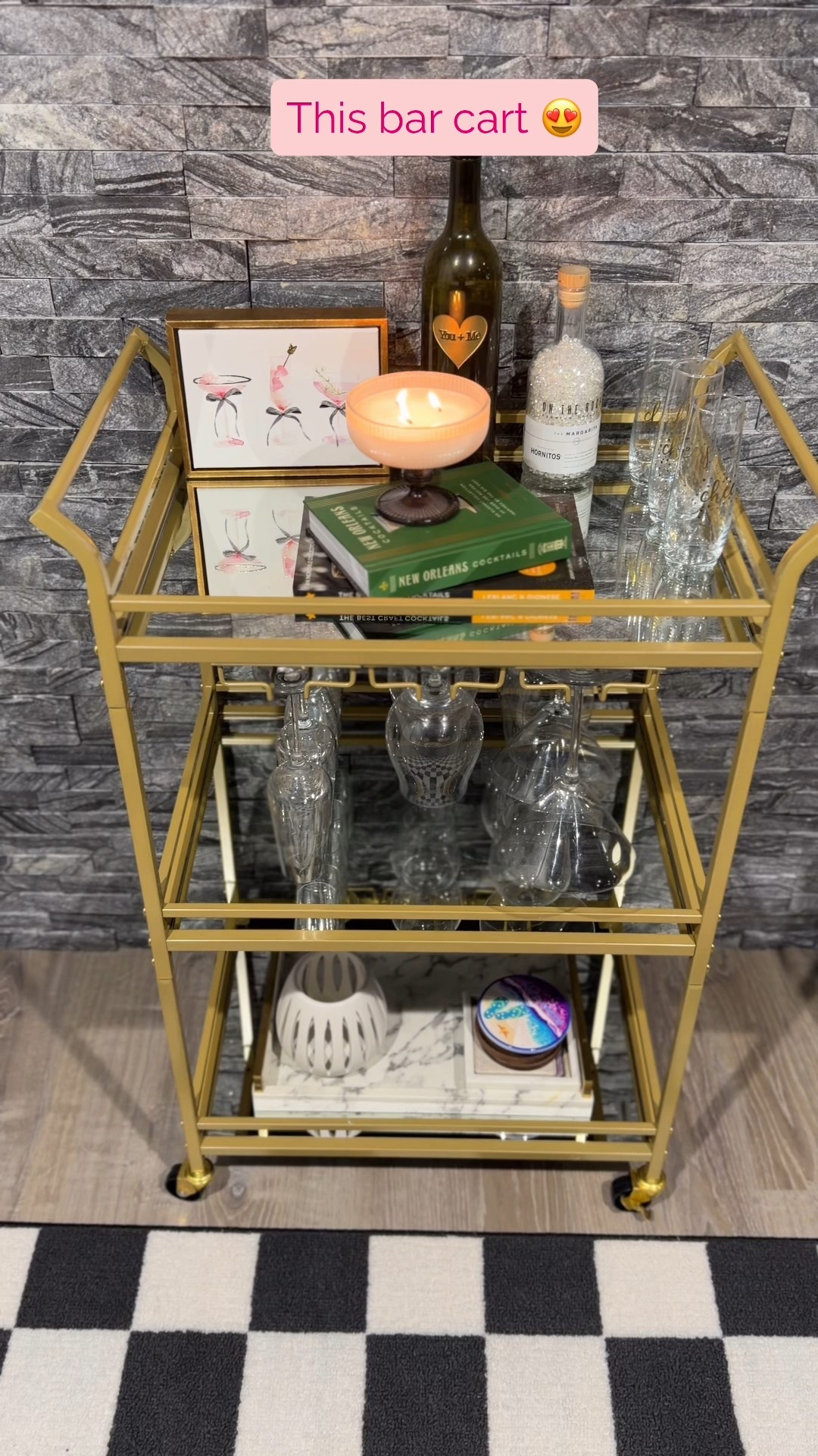 This bar cart is looking so cute 😍

#LTKSaleAlert #LTKselfcare #LTKHome