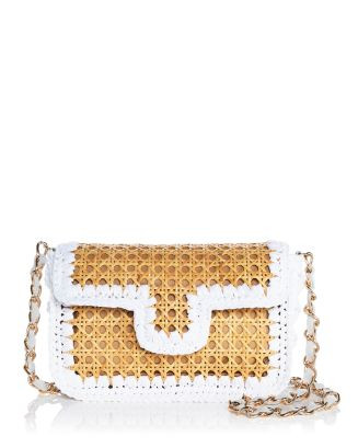 Mini Woven Shoulder Bag | Bloomingdale's (US)