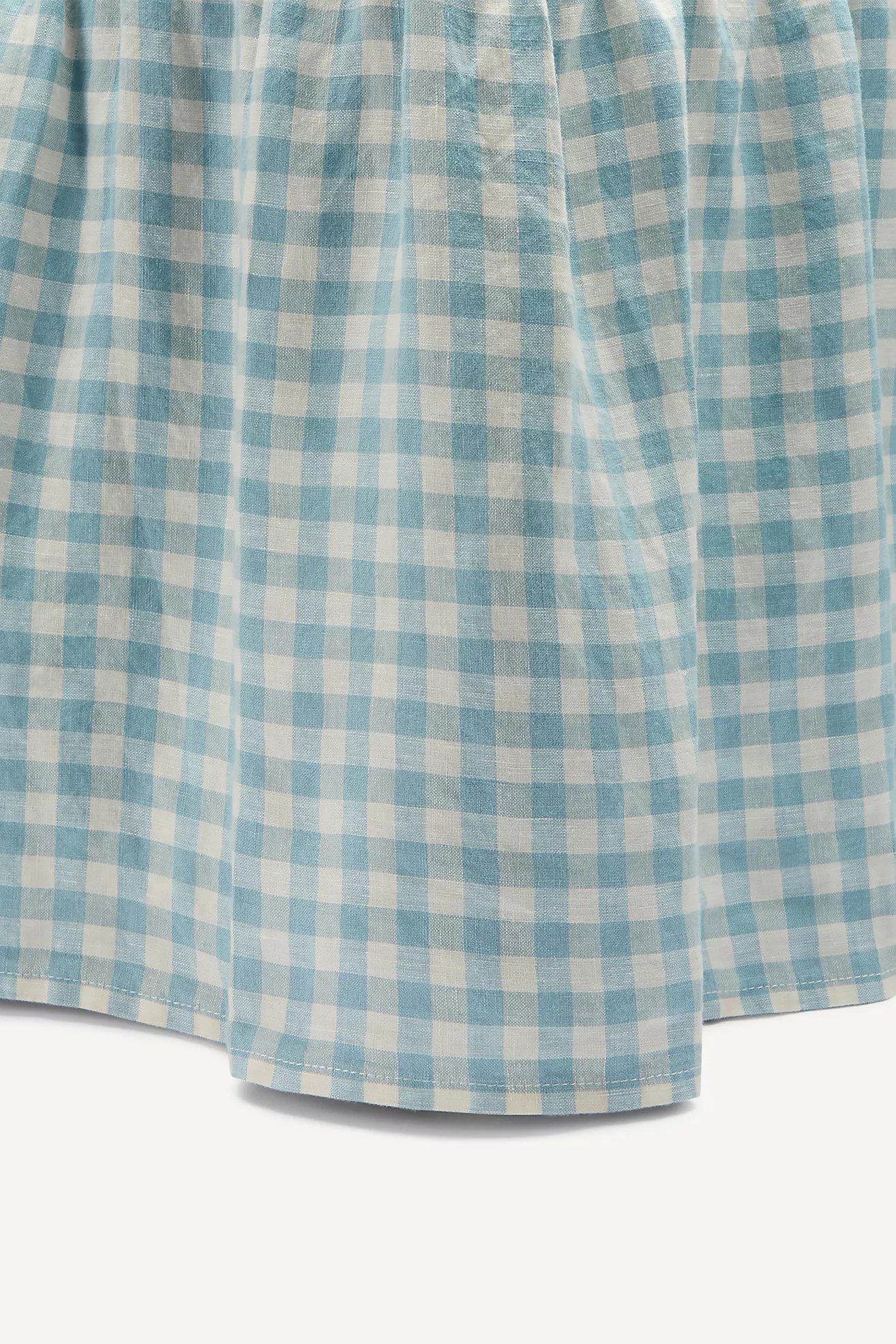 Piglet in Bed Linen Blend Bed Skirt | Anthropologie (US)