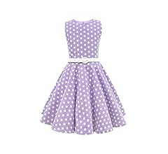 BlackButterfly Kids 'Audrey' Vintage Polka Dot 50's Girls Dress | Amazon (UK)