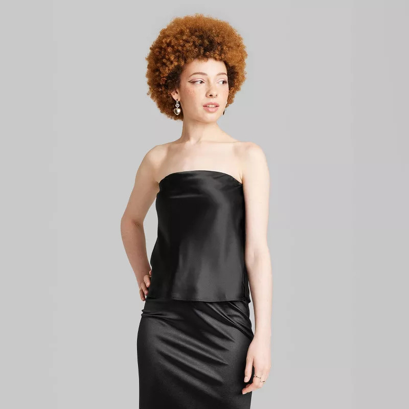 Women's Satin Tube Top - Wild Fable™ | Target