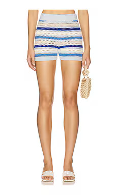Lovers and Friends Lucia Short in Blue Multi from Revolve.com | Revolve Clothing (Global)