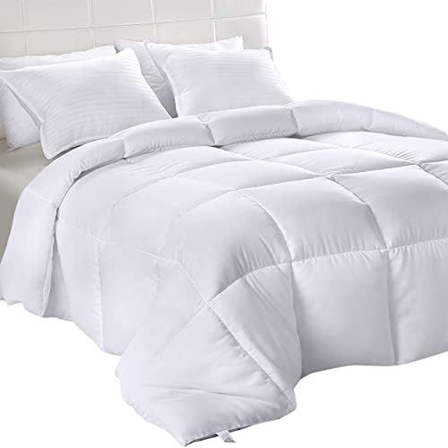 Utopia Bedding Down Alternative Comforter (California King, White) - All Season Comforter - Plush Si | Amazon (US)
