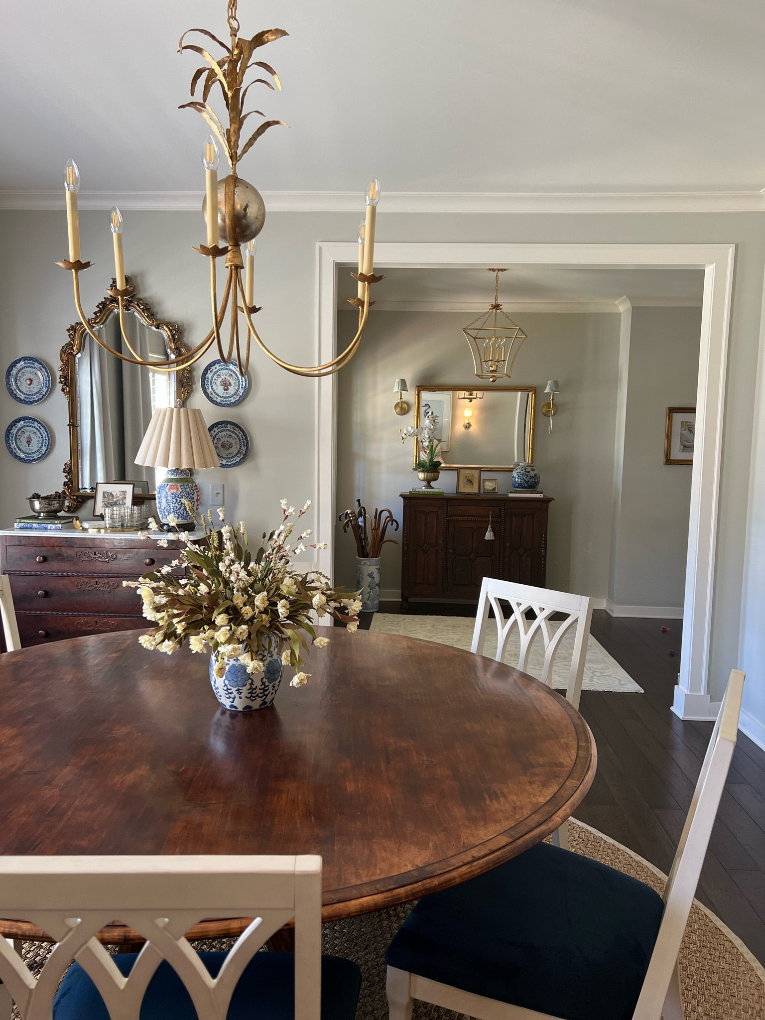 Visual comfort chandelier medium chandelier Gramercy chandelier dining room chair 

#LTKhome