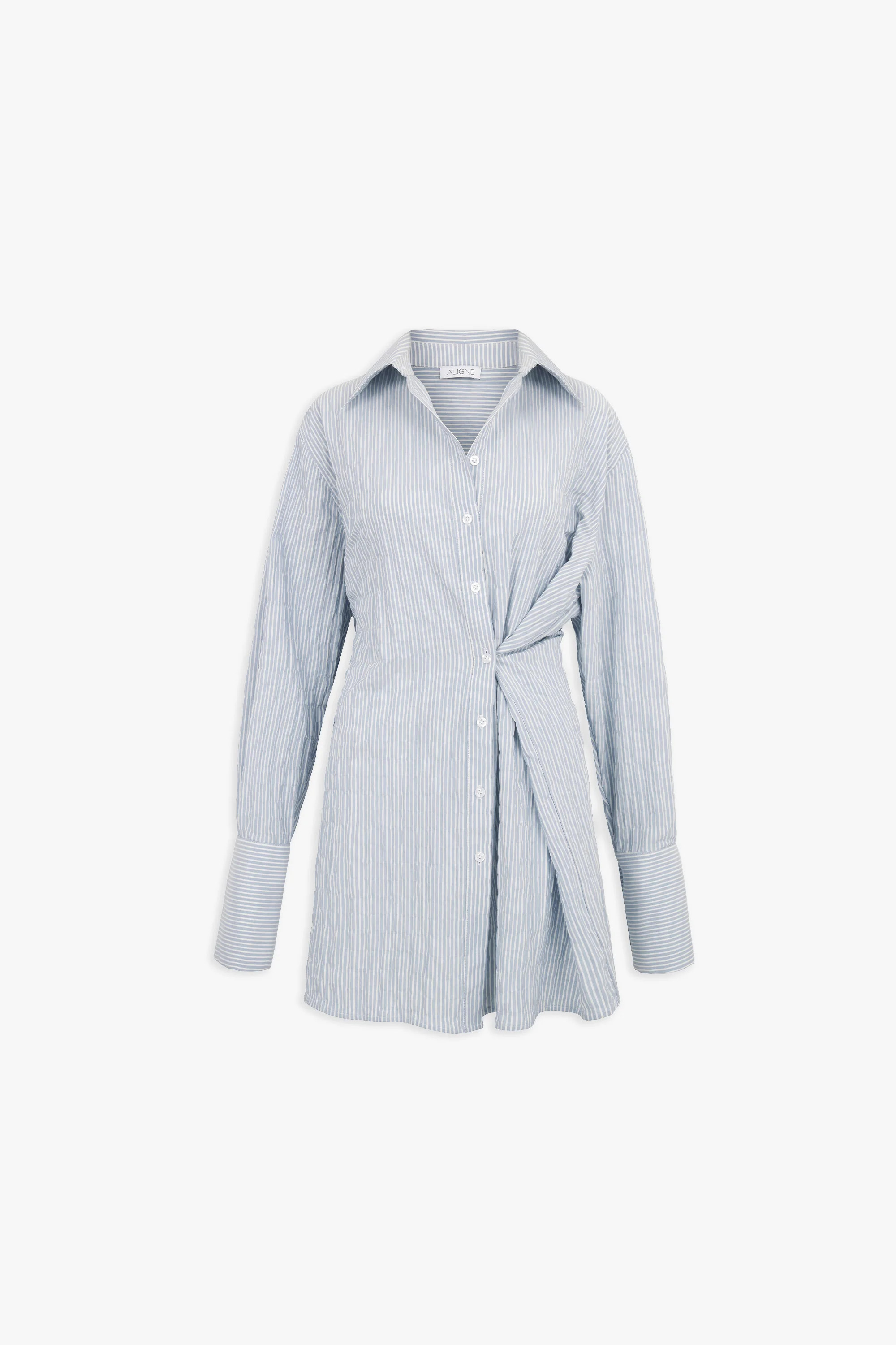 Hakeem Wrap Front Shirt | Aligne UK