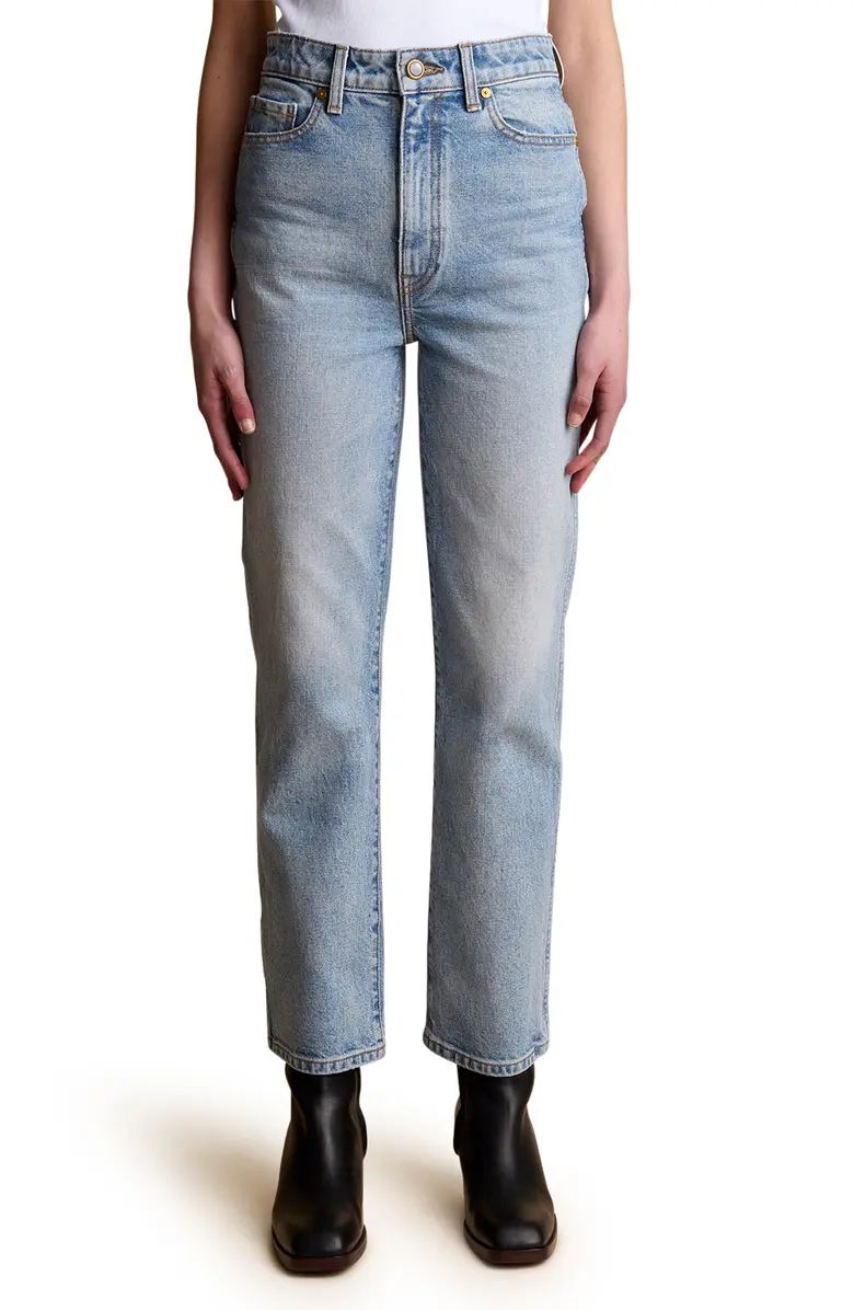 Abigail Crop Straight Leg Jeans | Nordstrom