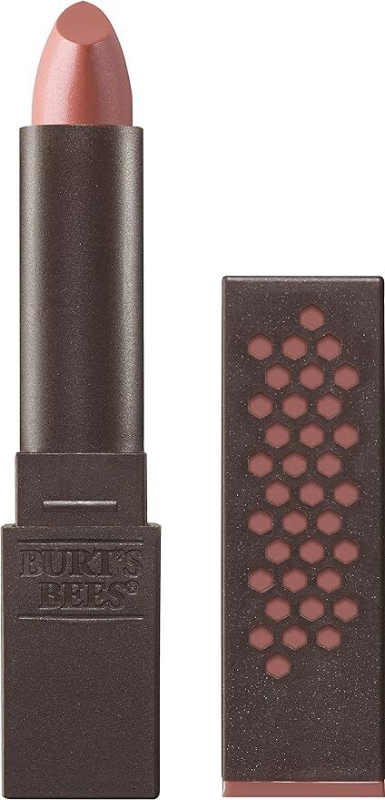 Burts Bees 100% Natural Glossy Lipstick, Peony Dew - 1 Tube | Amazon (US)