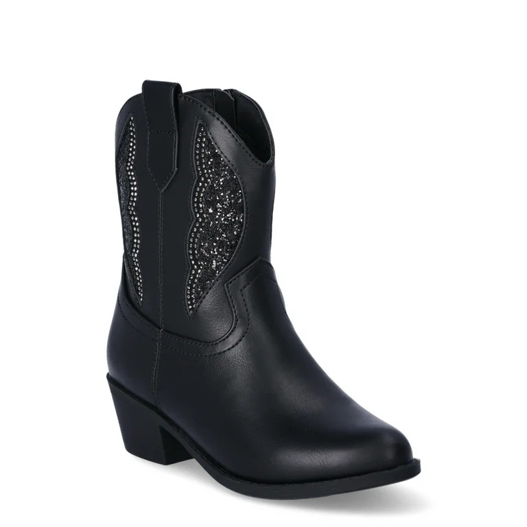 Madden NYC Little Girl & Big Girl Fashion Cowgirl Boot - Walmart.com | Walmart (US)