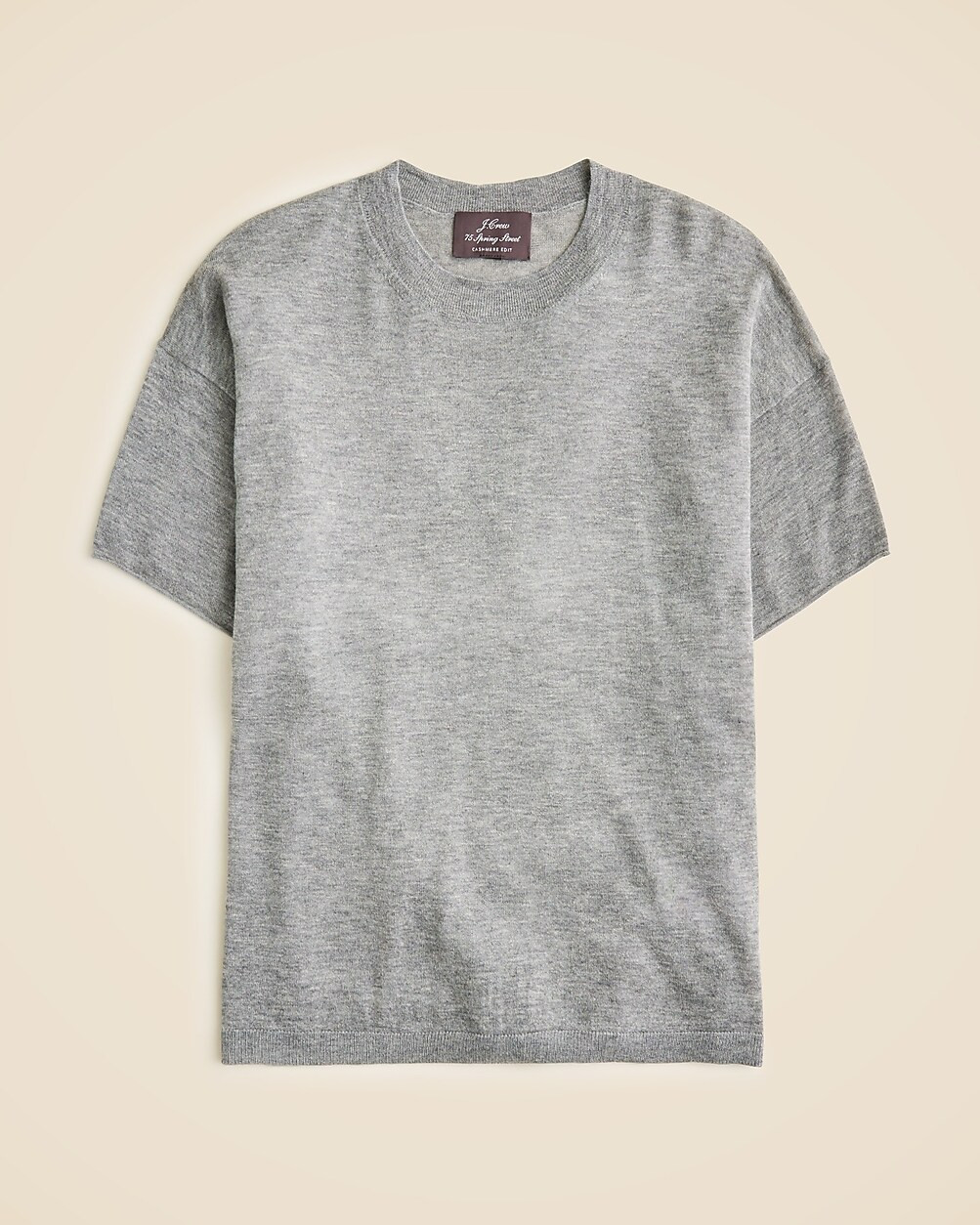 Spring Street featherweight cashmere relaxed T-shirt | J. Crew US