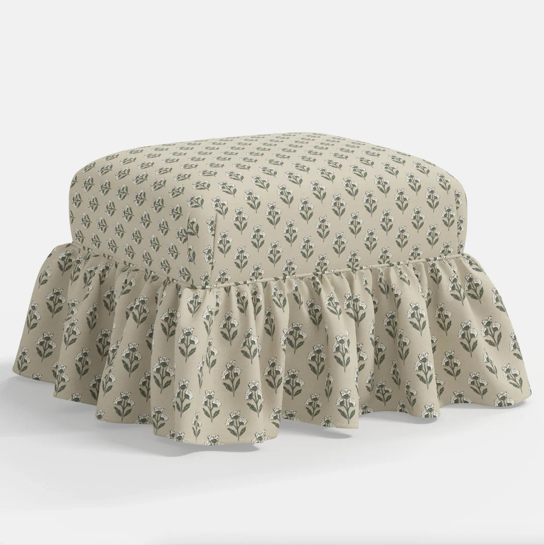 June Ottoman | Stoffer Home