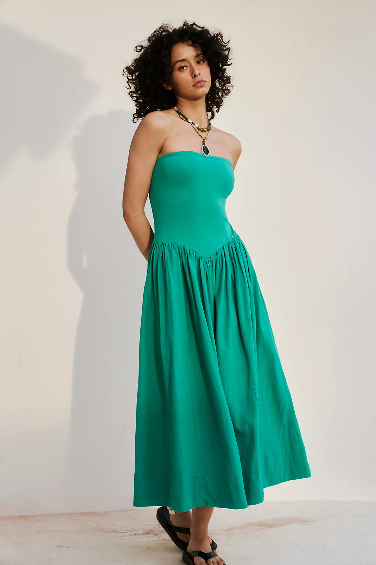 Onda Drop-Waist Tube Midi | Free People (Global - UK&FR Excluded)