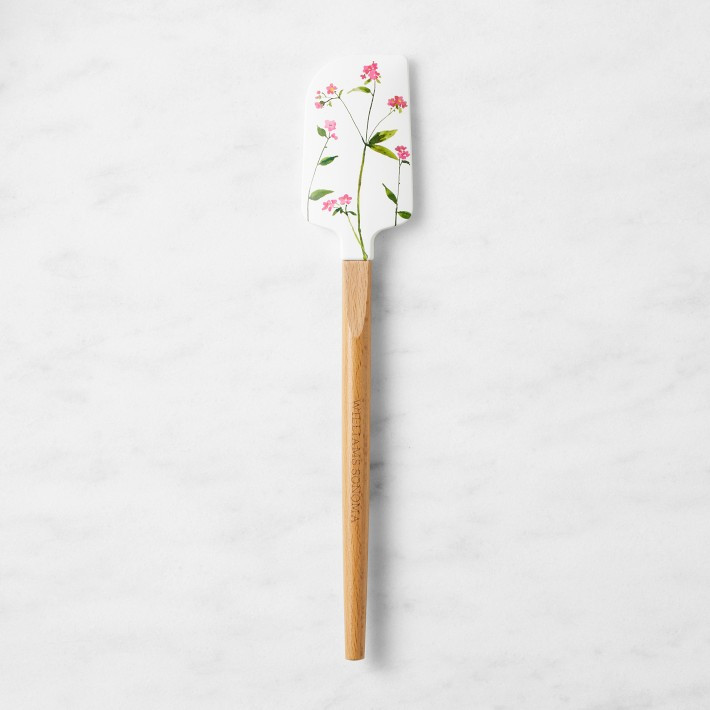 Williams Sonoma Pressed Flower Wood Spatulas | Williams-Sonoma