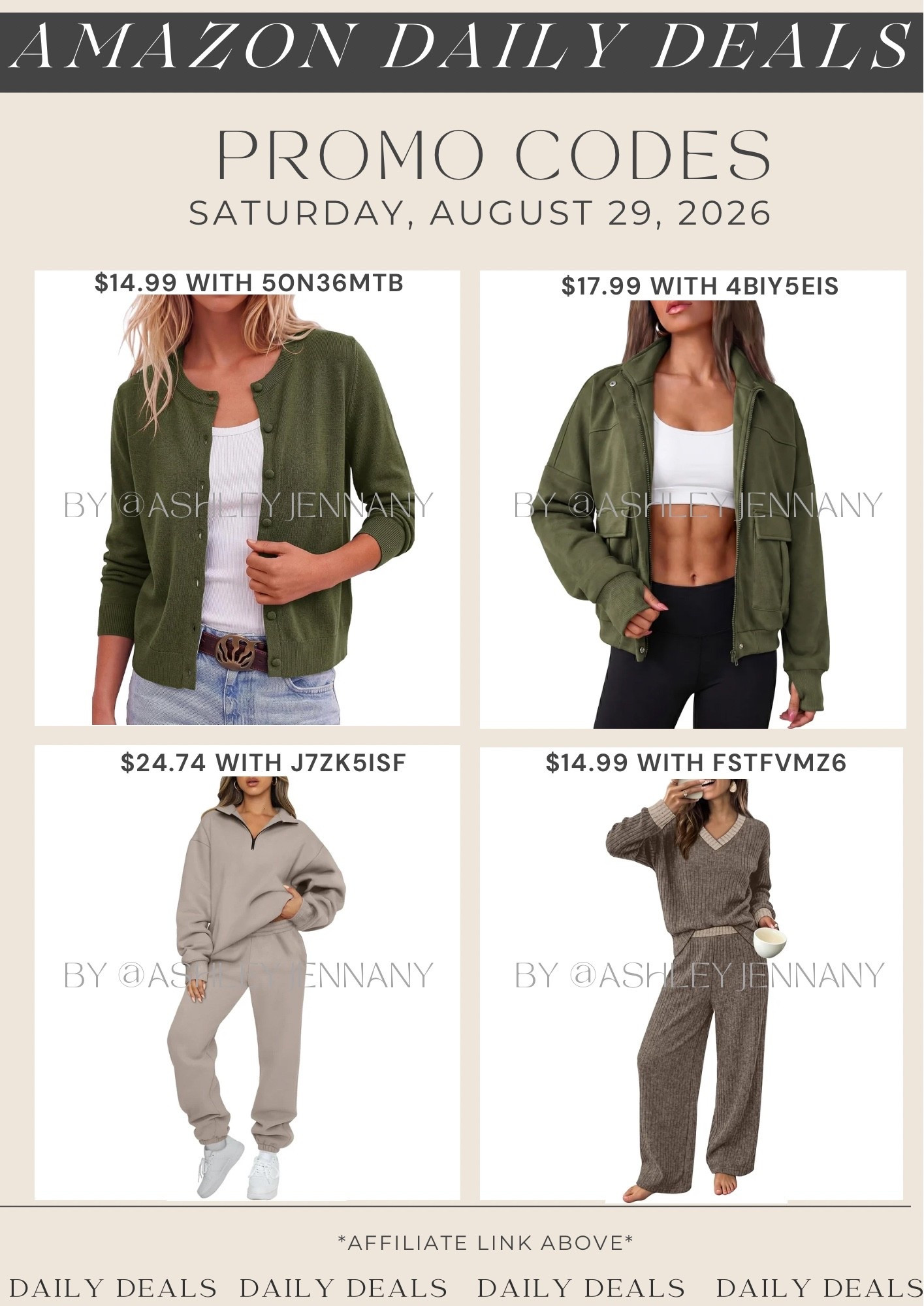 Amazon deals

#LTKMidsize #LTKSaleAlert #LTKSeasonal