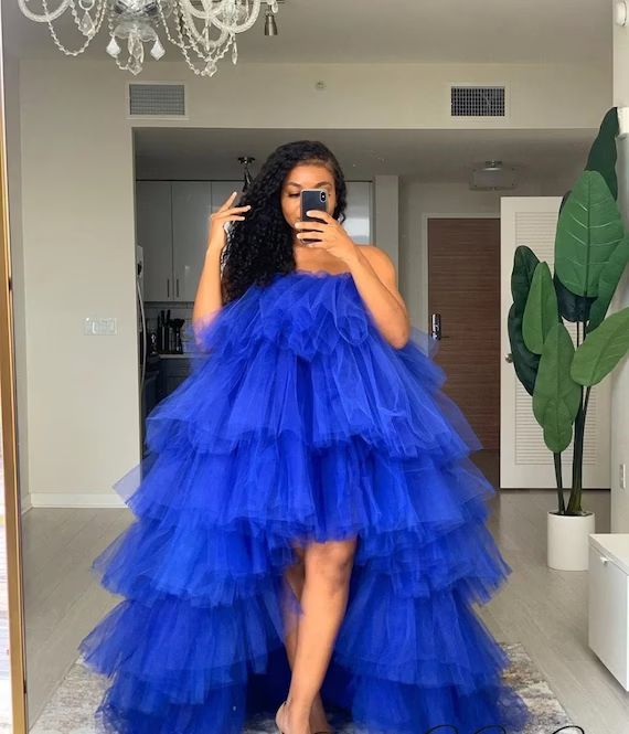 High Low Dress Adult Tutu Skirt Layered High Low Tulle Skirt | Etsy | Etsy (US)