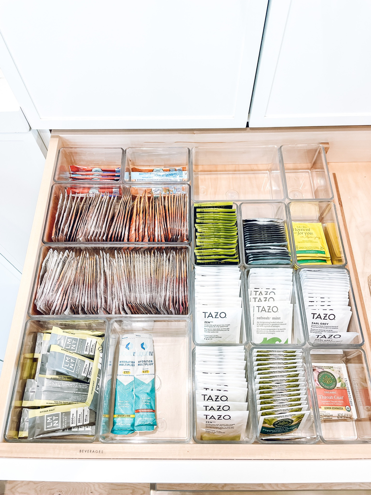 Beverage organization✨Amazon LMNT Keto Electrolyte Powder Packets. The Home Edit Bin Organizer. 

#LTKfamily #LTKhome