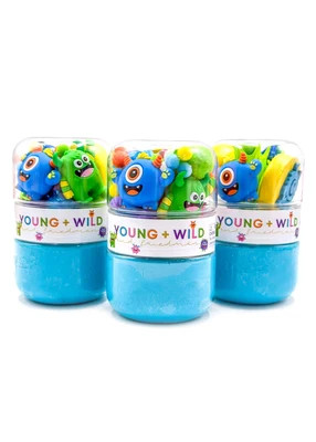 Young + Wild and Friedman Colorful Monster Grab & Go Dough Jar - Colorful Monster Grab & Go Dough Jar | Shop.app