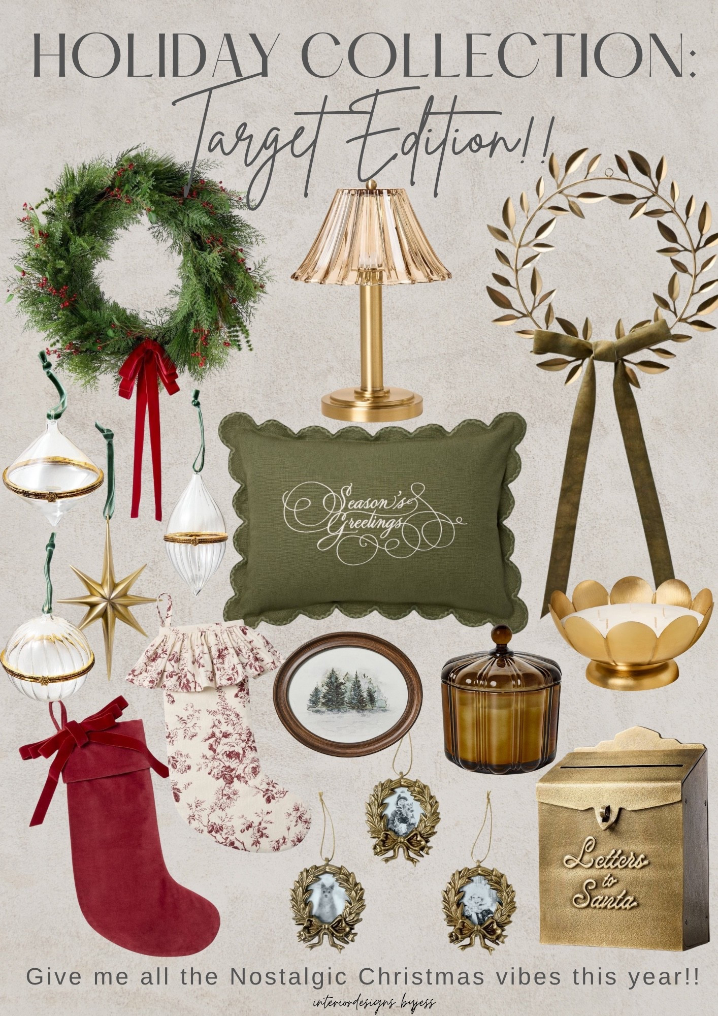 The target studio McGee and hearth and and collection is here. I’m loving all these nostalgic colors. That mini lamp is beautiful and rechargeable! The brass wreath will look beautiful above a stove on the backsplash. The wreath is 30’ and under $50!! So many budget friendly pieces this wear with beautiful designs

#LTKHome #LTKFindsUnder50 #LTKSeasonal