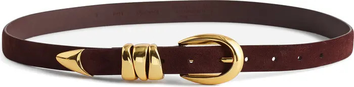 Madewell Triple Keeper Suede Belt | Nordstrom | Nordstrom