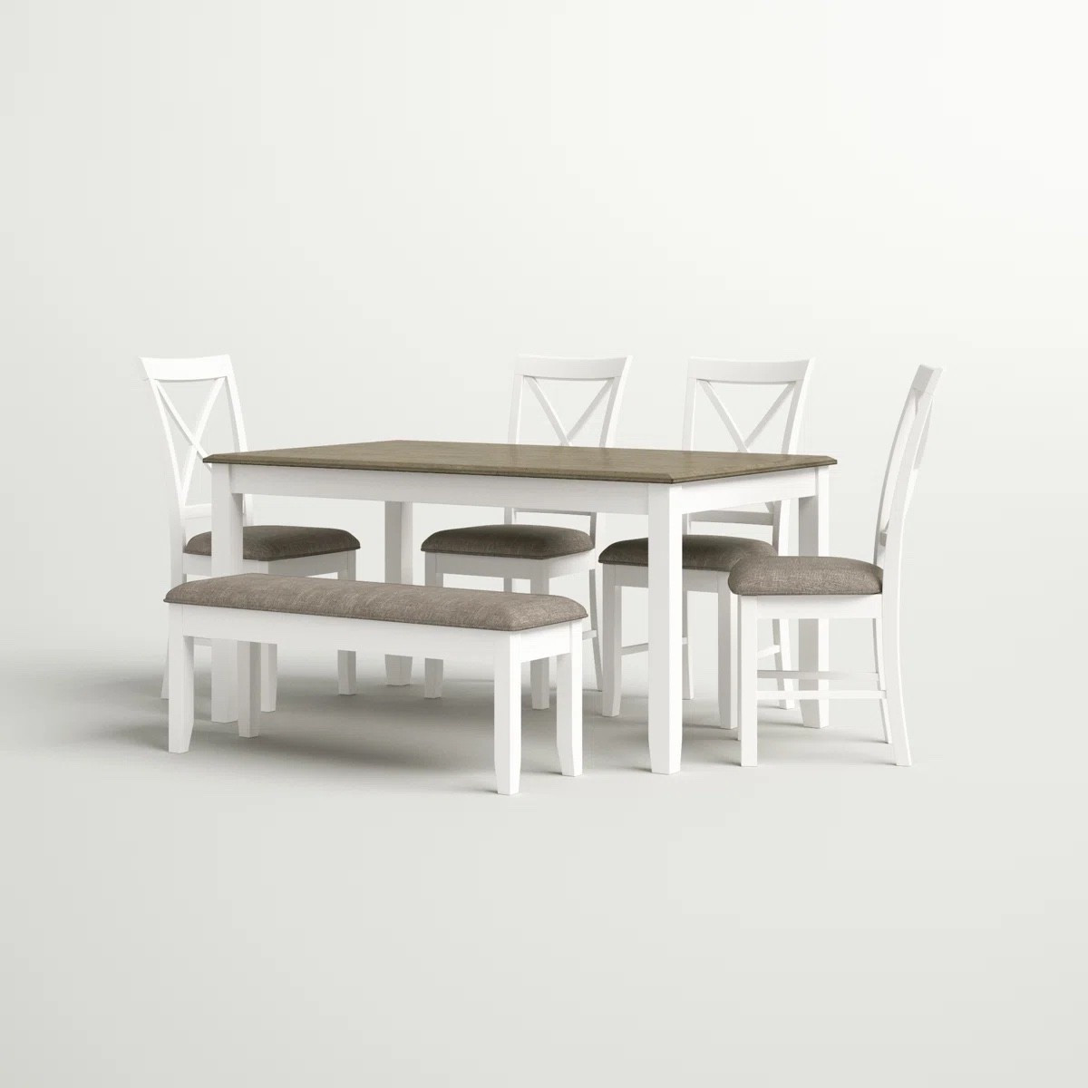 Atiqa 6 - Person Four Leg Dining Set

#LTKU #LTKActive #LTKHome