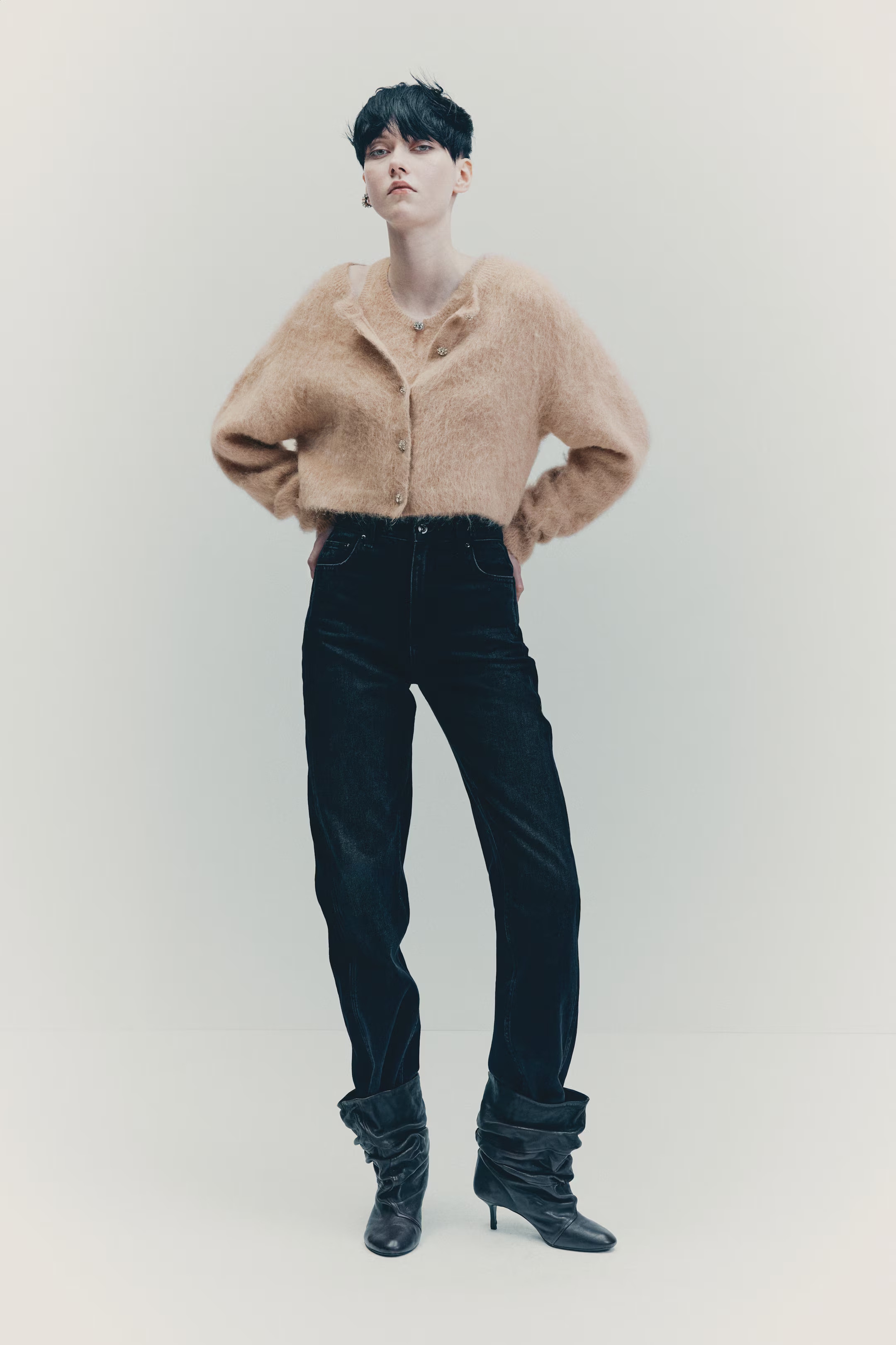 Alpaca-blend cardigan | H&M (UK, MY, IN, SG, PH, TW, HK)