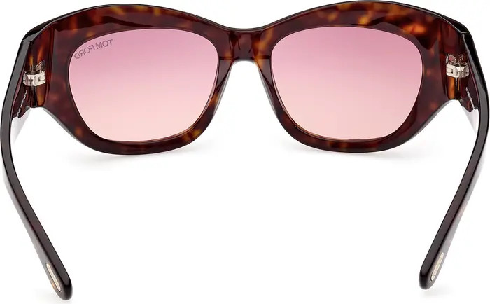 Brianna 55mm Gradient Cat Eye Sunglasses | Nordstrom Rack