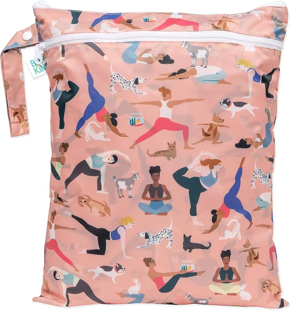 Bumkins Waterproof Wet Dry Bag for Baby, Travel, Swim Suit, Cloth Diapers, Pump Parts, Pool, Gym ... | Amazon (US)