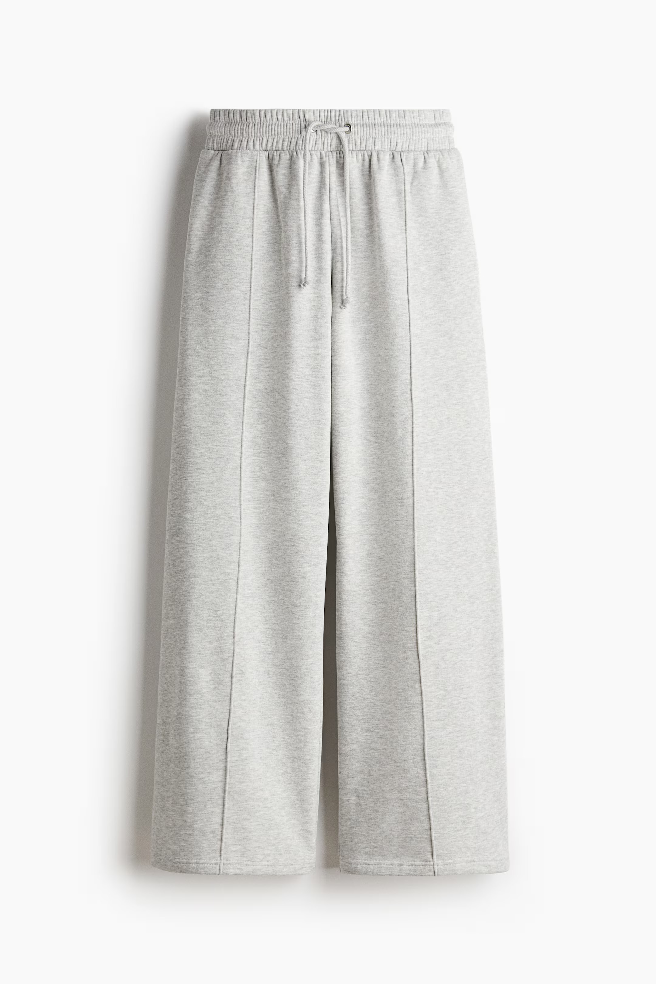 Wide-Leg Crease-Front Sweatpants | H&M (US + CA)