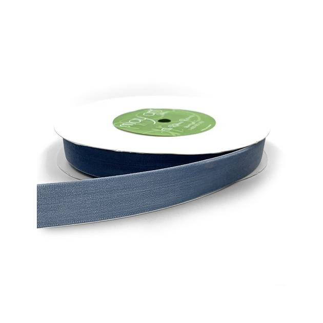 Classic Christmas Velvet Ribbon - Slate Blue | Cailini Coastal