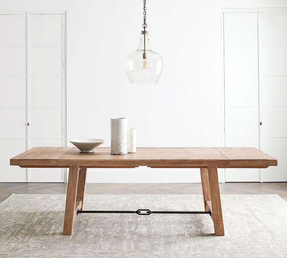 Benchwright Extending Dining Table | Pottery Barn (US)