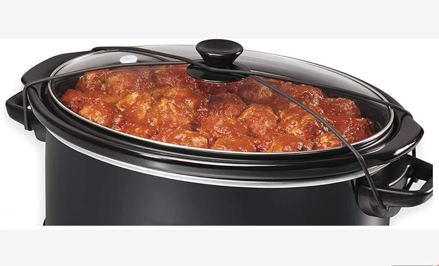 Mysterious Black Rubber Lock Strap Compatible with Hamilton beach 6 7 8 qt crockpot | Amazon (US)