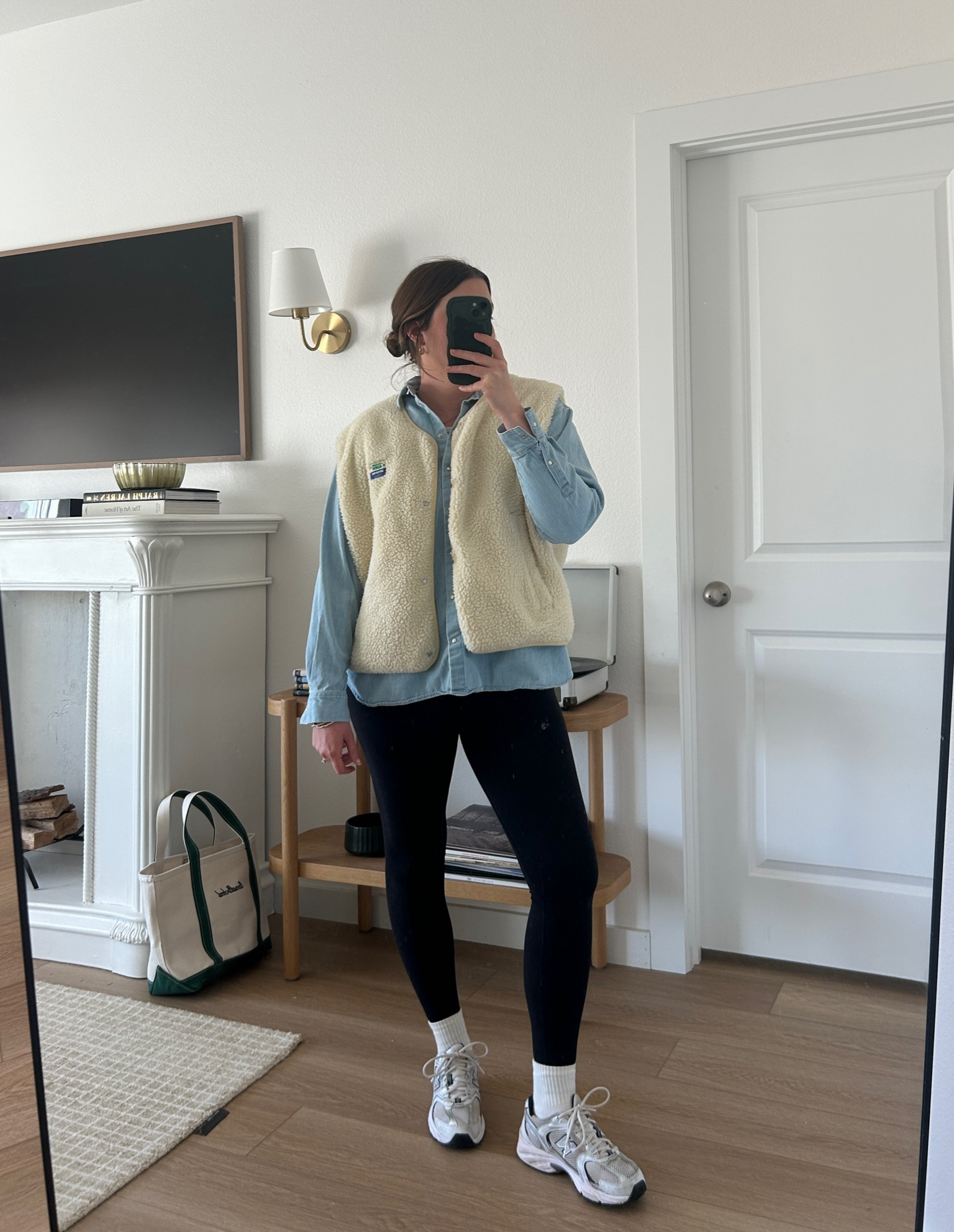 Mom on the go outfit! Wear this denim all the time but thought I would layer it today! 

#LTKMidsize #LTKStyleTip #LTKFindsUnder100